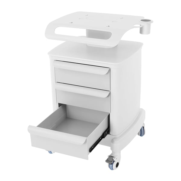Salonvogn, Holdbart ABS-materiale, Mobil design,HVID