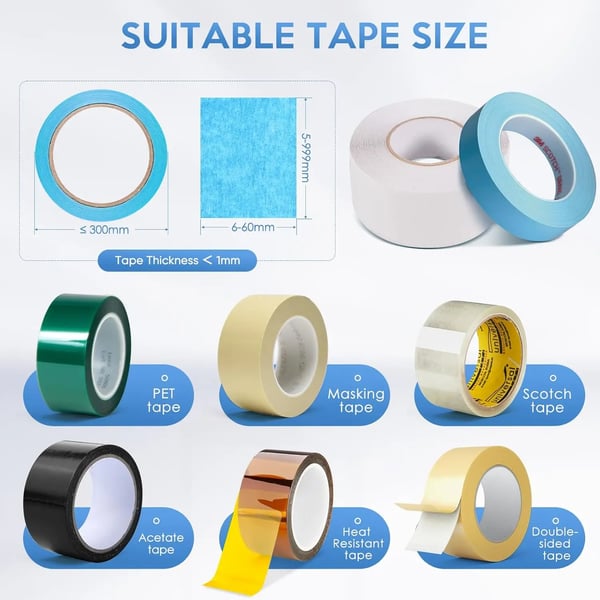 Tape Dispenser, Automatisk Skærer, Højhastighedsdrift,220V EU