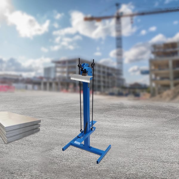 Metal Shrinker Stretcher, Holdbar Jernkonstruktion, Alsidig To-i-Én Design,Blå