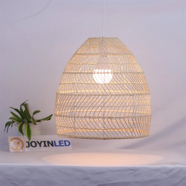 Kronleuchter, Bambusmateriale, Moderne Stil,Dia 35CM, Ingen pære