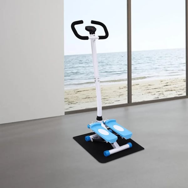 Fitness Stepper, Hydraulisk Drivsystem, Justerbar Højde,Blå