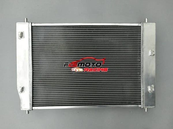 Kylare, legerat aluminium, framplacering, för C6 Z06 ZR1 9-7x V8, förbättrad kylningseffektivitet, lätt design