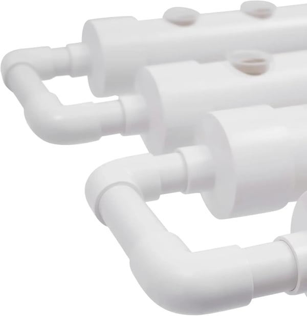 Hydroponiska förökningssystem, 4 rör, 36 planteringsplatser