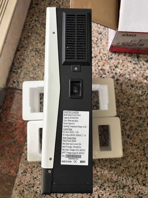 Sol inverter, Off-Grid, Høj effektivitet,220-240V, 24V, 3000va-24 vnowfi