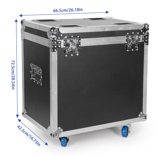 Bærbar flyvesag, nem transport, høj holdbarhed,Kun 1Stk Flightcase