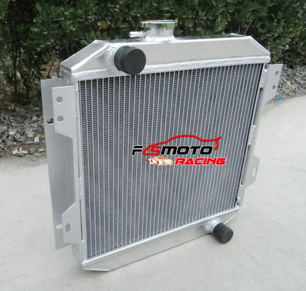 Aluminiumradiator, kraftig design, forbedret kølekapacitet