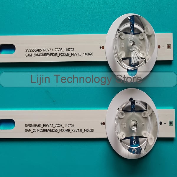 LED Strip Lys, 595 mm Længde, 3V Spænding, 12 Stk Per Sæt