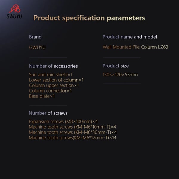 EV-ladestander, Aluminiumlegering, Nem installation,universel