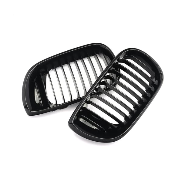 Front Bumper Grill, Holdbart ABS Plastik, Nem Installation,som vist