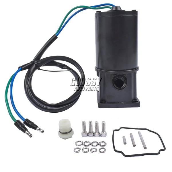 Tilt Trim Motor, 12V, 2-tråds konfiguration, kompatibel med Mercury och Mariner, passar 50-150HK utombordsmotorer, reversibel rotation