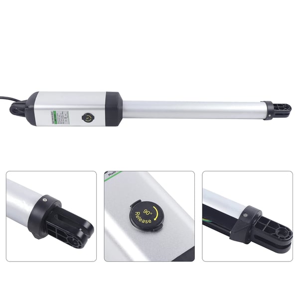 Portåbner, 50W Motor, Justerbar Åbningstid 1-12 sekunder, Justerbar Lukketid 1-12 sekunder, Rustbestandigt Metal, Rullekode Teknologi