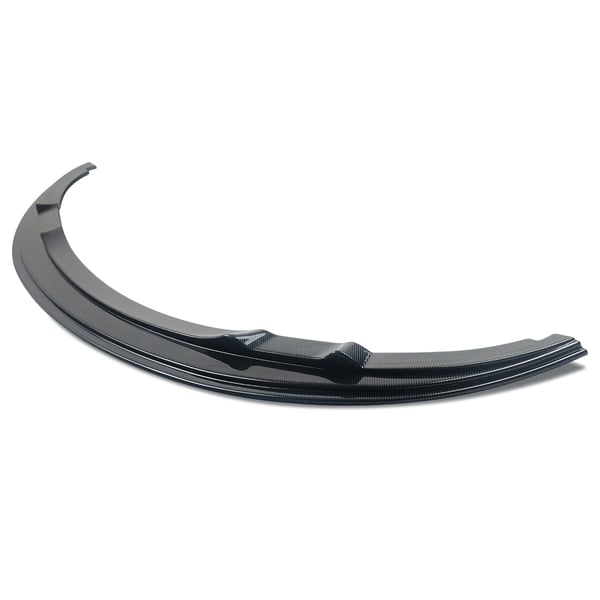 Front Bumper Lip, Høj Kvalitet ABS Plast, Nem Installation,kulfiber udseende