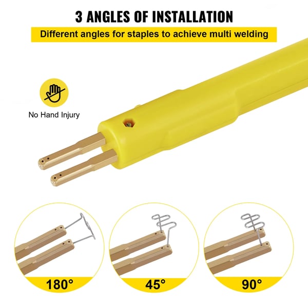 Plastsvetsesæt, 20W Nominel Effekt, 0.8 - 1.2V Udgange Spænding, 14 - 20A Udgange Strøm, 7.2" x 3.5" x 4.7" Dimensioner, 10 lbs Brutto Vægt