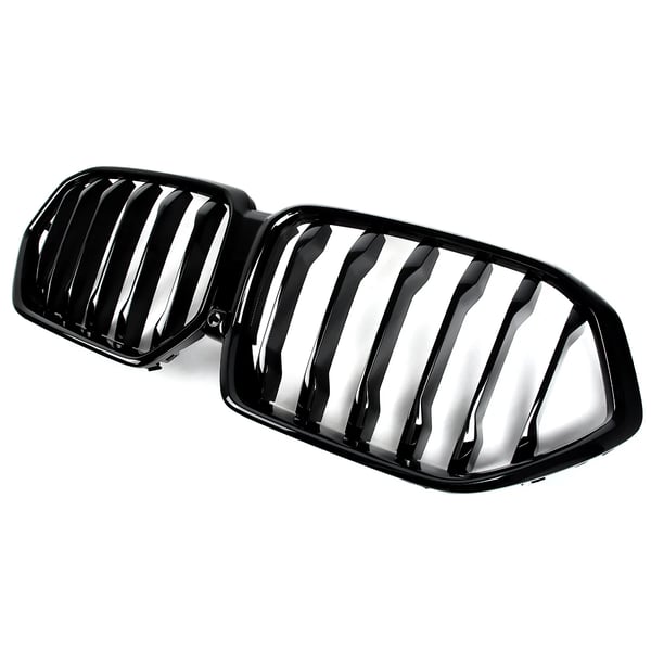 Front Bumper Gitter, Høj Kvalitet ABS Plast, Passer Til BMW X6 G06 2024-Og Fremad,Glans Sort