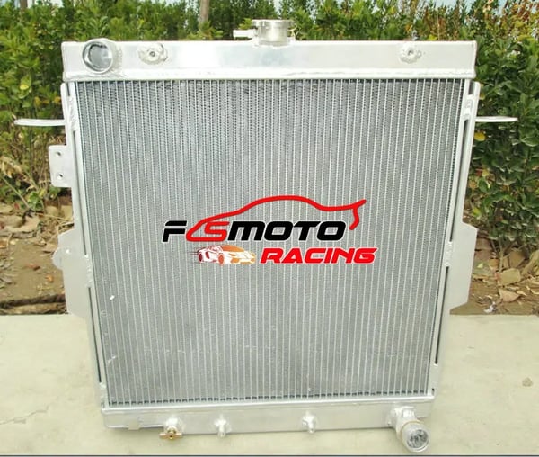 Radiator, Legeret Aluminium, Designet til 1990-1999 Land Cruiser SUV, Passer til HZJ70/HZJ73/HZJ75/HZJ77, Frontplacering, Forbedret Køleeffektivitet