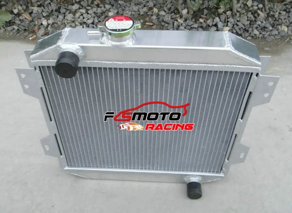 Aluminiumradiator, kraftig design, forbedret kølekapacitet