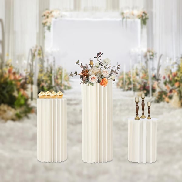 Blomsterställset, Estetisk Design, Stark Bärförmåga,VIT, M