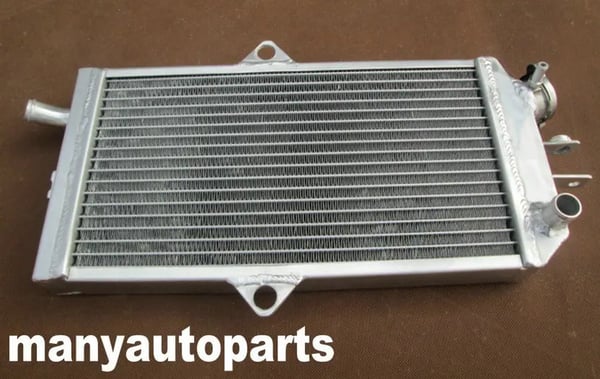 Aluminiumradiator, Øget kølekapacitet, Kraftig design, TIG-svejset konstruktion