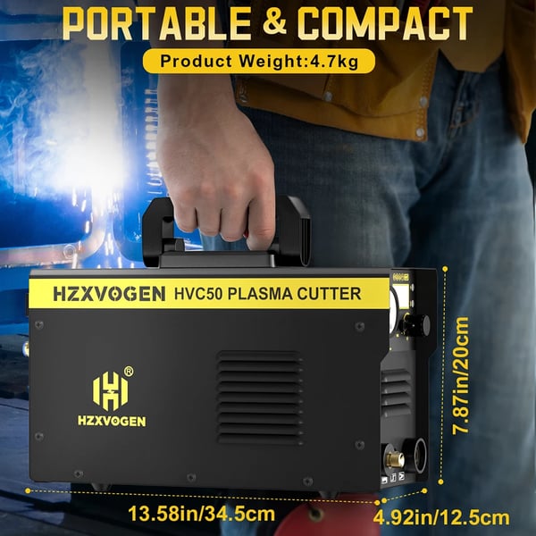 Plasma Cutter, Effektiv Skæreevne, Alsidige Anvendelser,HVC50