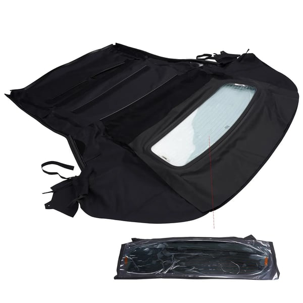 Konvertibel Blød Tag, Varmet Glasvindue, Lærredsmateriale, OEM Nummer 00422-94, Dimensioner Ikke Angivet
