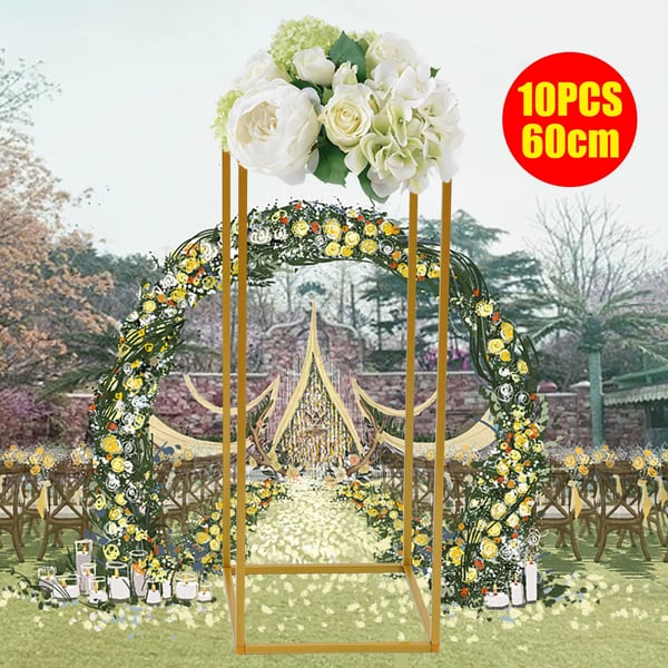 Guldmetal Blomsterstand, Elegant Design, Alsidig Brug,M