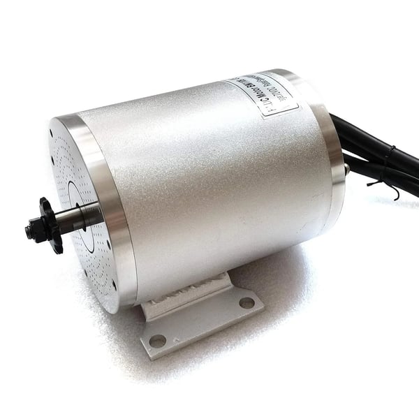 Borstarlös Motor Kit, 72V Hög Hastighetskontroller, Antislip Gaspedal,6600 RPM