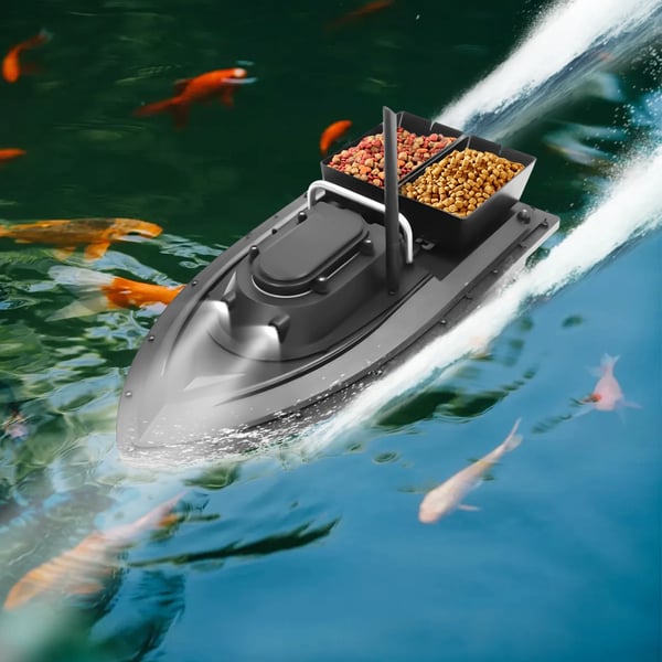 Fiskebåd, Uafhængige Rum, Lang Batterilevetid,sort