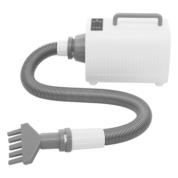 2100W Effekt, LED-display, Touch-kontroll,Vit
