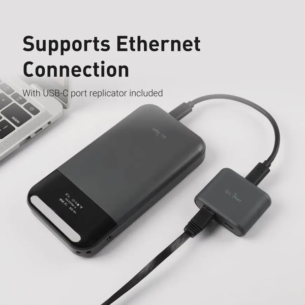 4G LTE-router, dual-band Wi-Fi, 1TB MicroSD-understøttelse, bærbart design