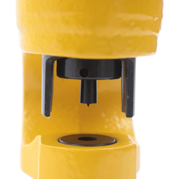 Hydraulisk Hulstans Værktøj, Stansningskapacitet til Forskellige Materialer, Kompakt Design,Gul