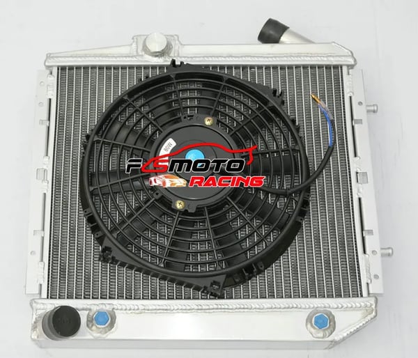 Aluminiumkøler, 52 mm tykkelse, forbedret køleydelse, til Renault Super 5 GT/R5/R9/11