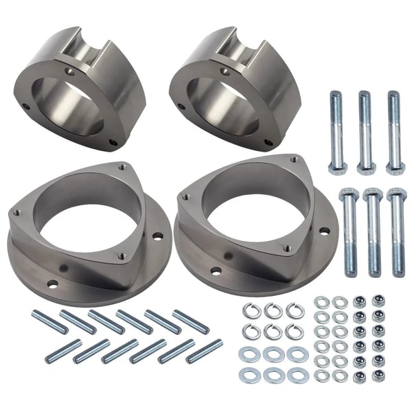 Suspensionløftkit, 3" foran & 3" bag, kompatibel med Subaru Impreza 2002-2007 & Forester 1998-2008, nem bolt-on installation