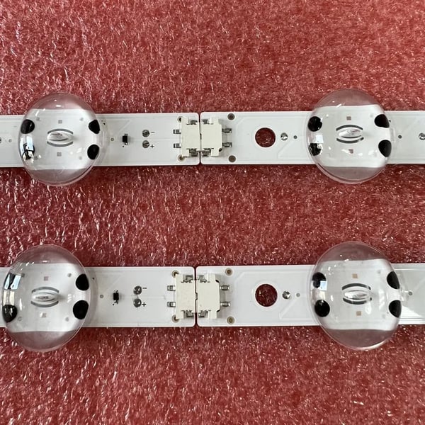 LED baggrundsbelysningsstribe, 12 LED'er, 915 mm længde, 6V spænding, kompatibel med 82UM7580PVA, 82UM7650