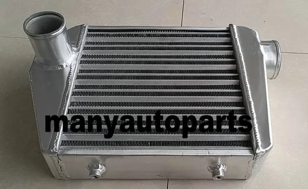 3" Tommer Aluminium Intercooler, Kompatibel med Toyota Hilux 1KZ-TE, Forbedret Luftstrøm, Holdbar Konstruktion