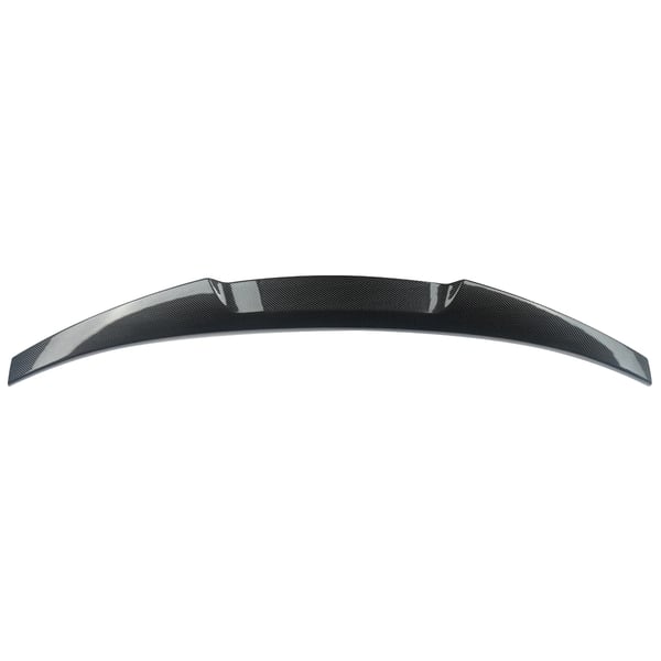 Bagspoiler, ABS-plast, aerodynamisk design,Glansfuld Sort