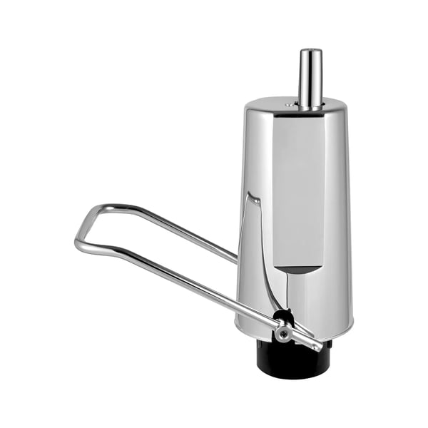 Frisörstol Hydraulisk Pump, Justerbar Höjd, Hög Lastkapacitet,Silver