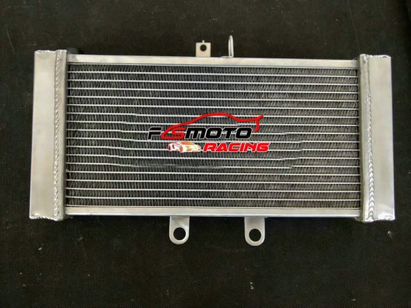 Radiator, Aluminiumkonstruktion, Forbedret Køleeffektivitet, TIG-svejset, Kompatibilitet med Suzuki Bandit 650 GSF650, Venstre og Højre Placering