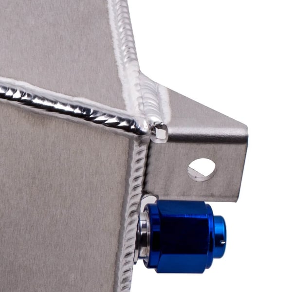 2,5 Gallon Brændstoftank, Holdbar Aluminiumskonstruktion, Sikkerhedsskum Inkluderet, Universel Pasform