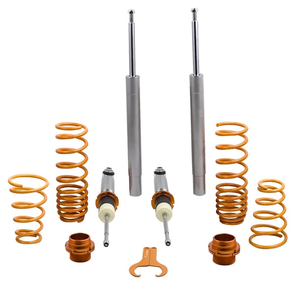 Coilovers, Justerbar Højde 30-70 mm, Fjedersats 7 kg/mm, Støddæmper Diameter 55 mm, Længde 54 cm, Vægt 28 kg