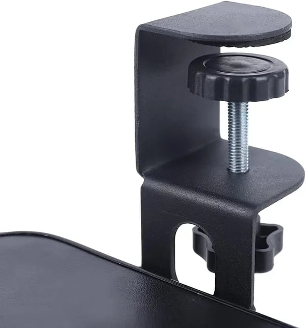 Tastaturbakke, Slankt Design, Ergonomisk Justering,sort