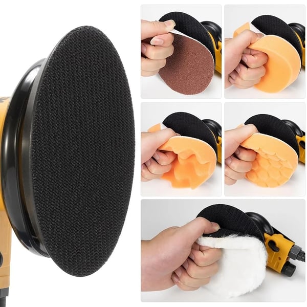 Tilfældig orbital sliber, 6 tommer pude, lav vibrationsdrift,6 in