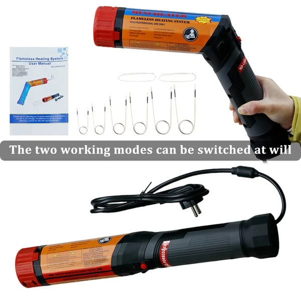 Induktionsvarmer, 1100W Effekt, 800°C Opvarmningstemperatur,EU stik, 1100W