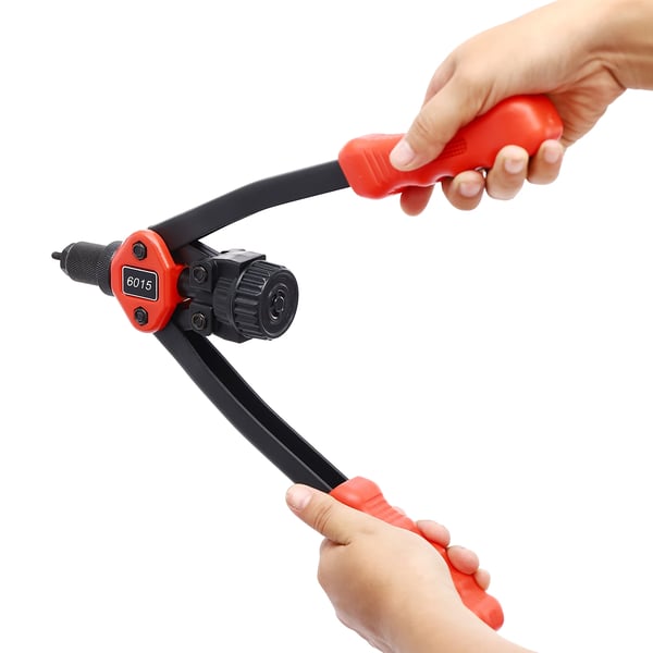 Rivmutterns tångset, hållbar titanlegering, ergonomisk design,svart