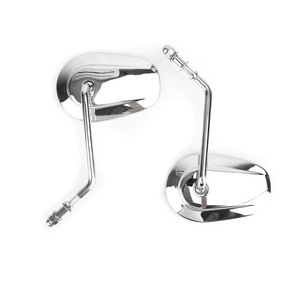 Sidespejle, Billet Aluminiumlegering, 135 mm x 90 mm Overflade, 120 mm Arm længde, 40 mm Led højde, Kompatibilitet for 2016-2017 modeller