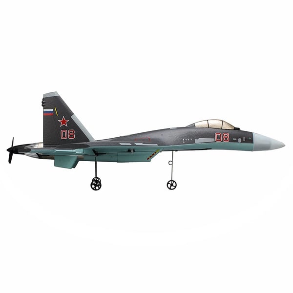 RC Flyvemaskine, 375mm Vingerækkevidde, 6-Akset Gyro,KIT med motor