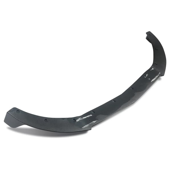 Front Bumper Lip Splitter, Nem Installation, Holdbart ABS Plastik,som vist