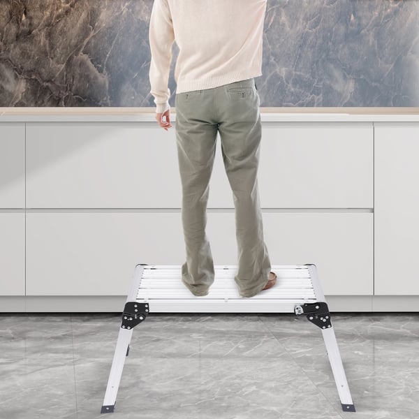 Folding Work Platform, Antiskrid Overflade, Understøtter op til 150 kg