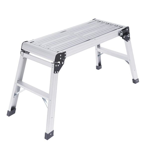 Foldbar arbejdsplatform, høj belastningskapacitet, robust konstruktion i aluminiumlegering,Platform trappestige