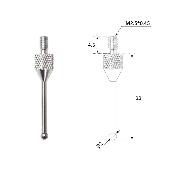 CNC Probe Sensor, Høj Præcision, Kompatibel med Mach3 og GRBL,hele sæt