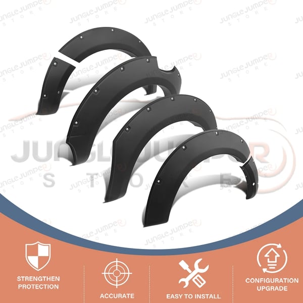 Fender Flares, Compatible with T9 Models, Easy Installation, FORD RANGER T9